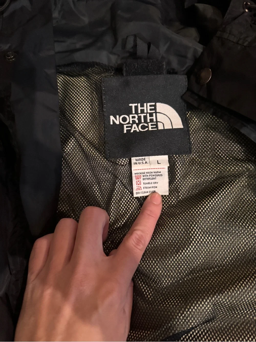 The North Face Black Hooded Shell Jacket